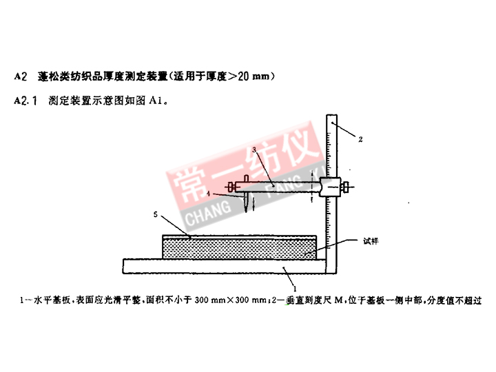 YG141D-25數(shù)字式織物厚度儀